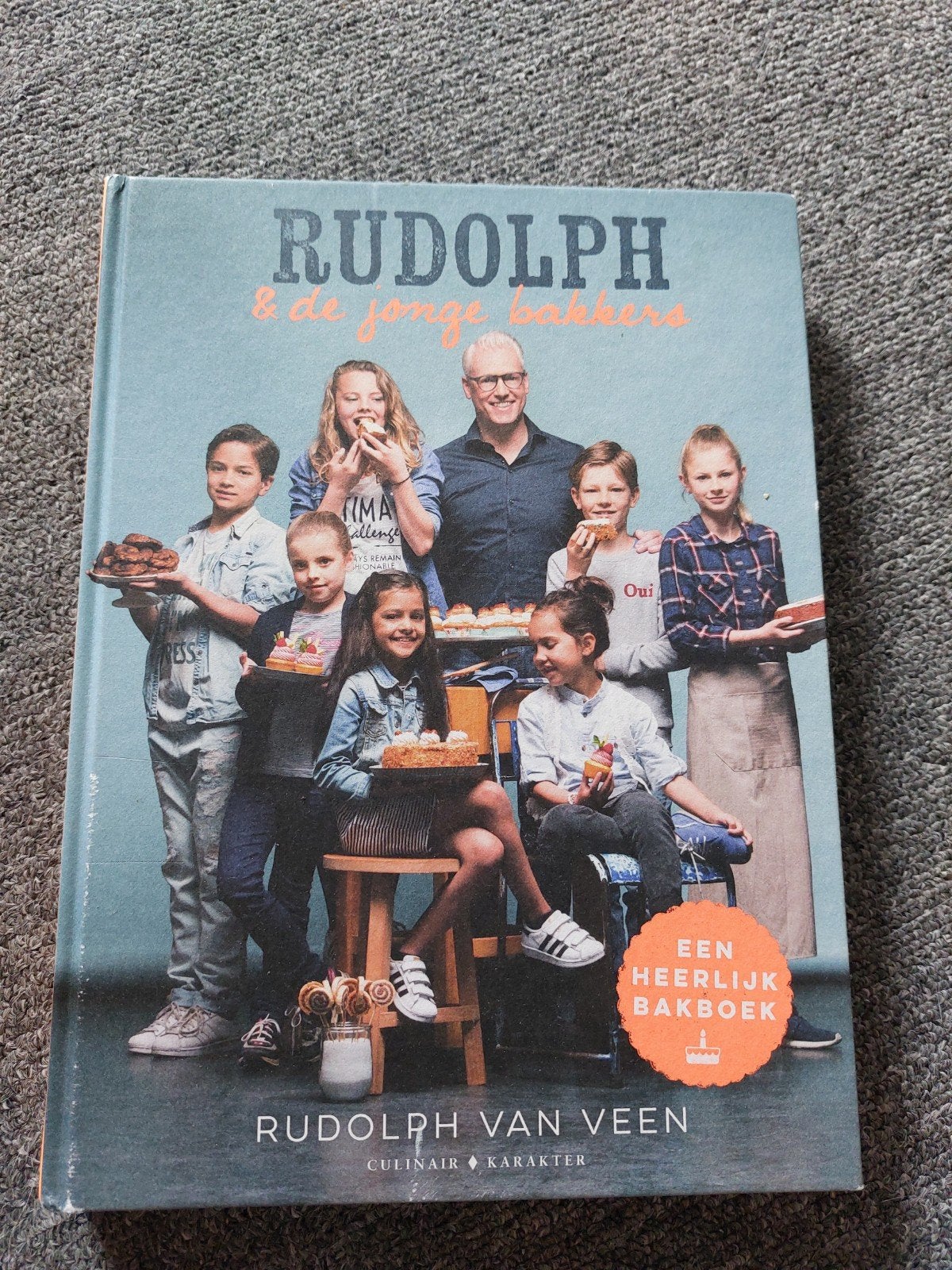 bakboek "Rudolph en de jonge bakkers", Nieuw, Ophalen of Verzenden, Rudolph van Veen, Europa