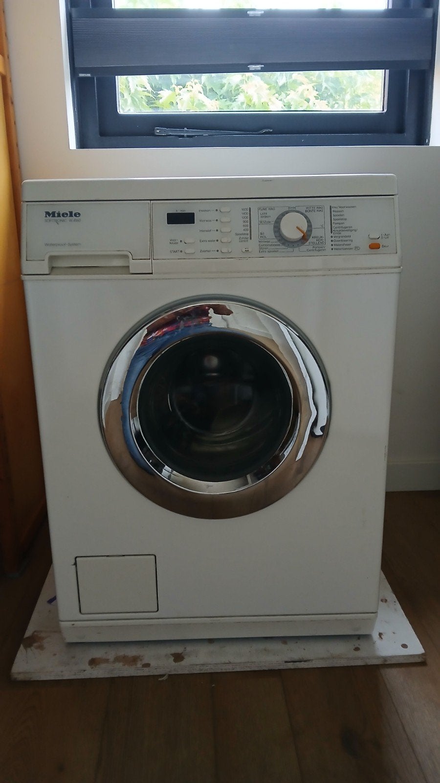 wasmachine Miele, type softtronic W4160, Witgoed en Apparatuur, Wasmachines, Ophalen, 1200 tot 1600 toeren, 85 tot 90 cm