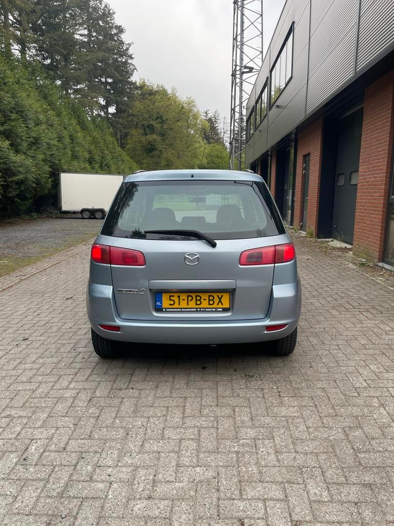 Mazda 2 1.4 16V 2004 Blauw NAP AIRCO 5DR, Auto's, Voorwielaandrijving, 1025 kg, 15 km/l, 40 €/maand