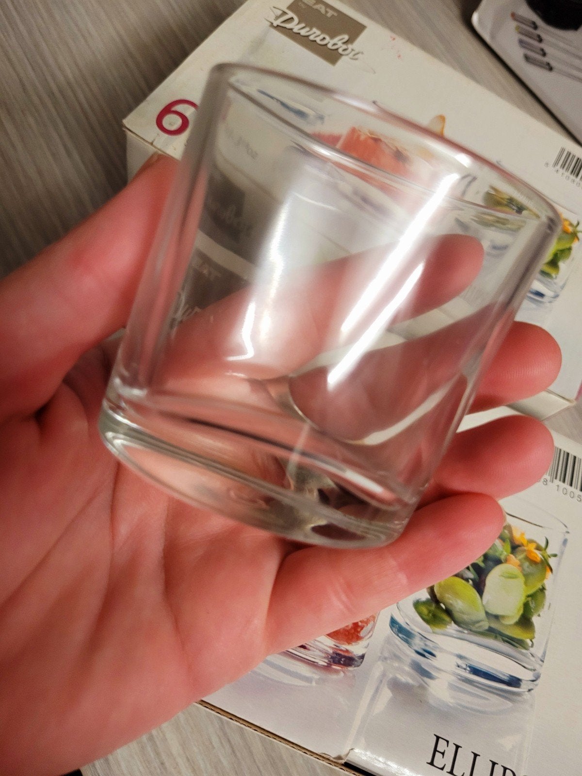 2 mooie glazen setjes,  nieuw, Ophalen of Verzenden, Nieuw