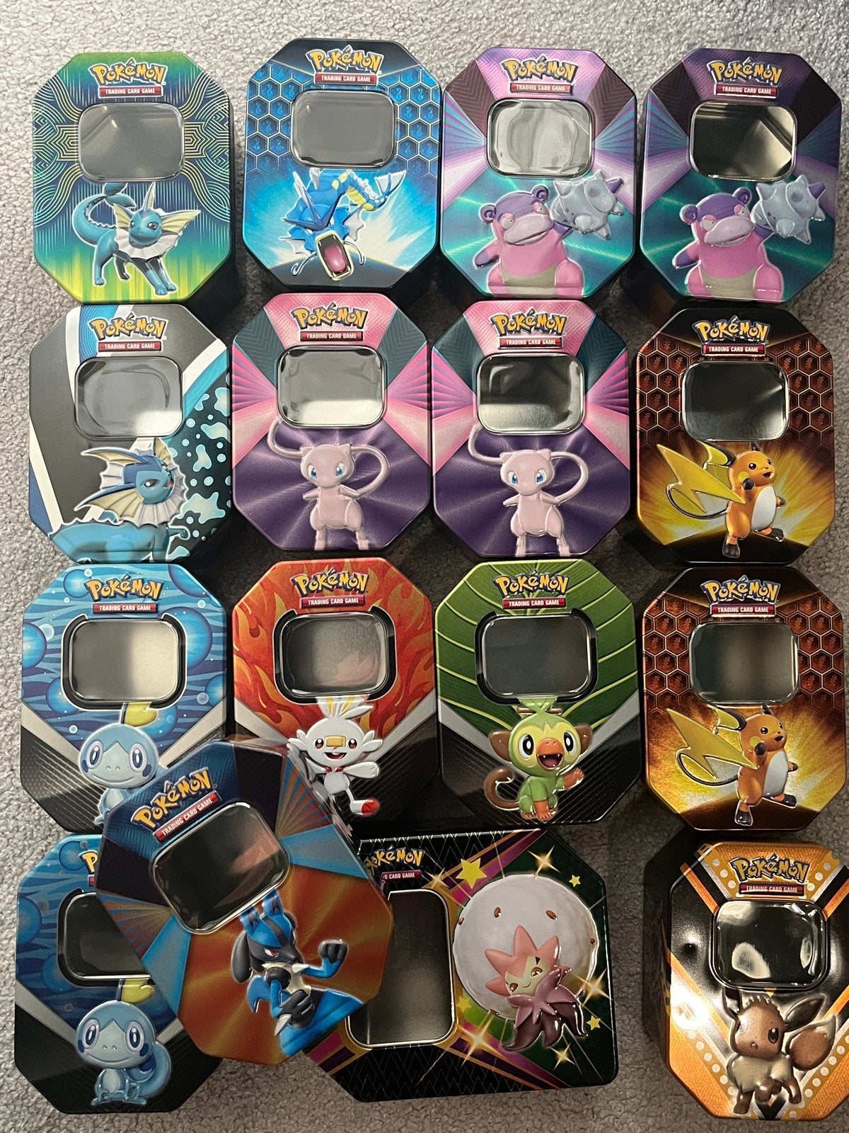 Lege Pokémon Tins - Diverse ontwerpen, Ophalen of Verzenden, Gebruikt