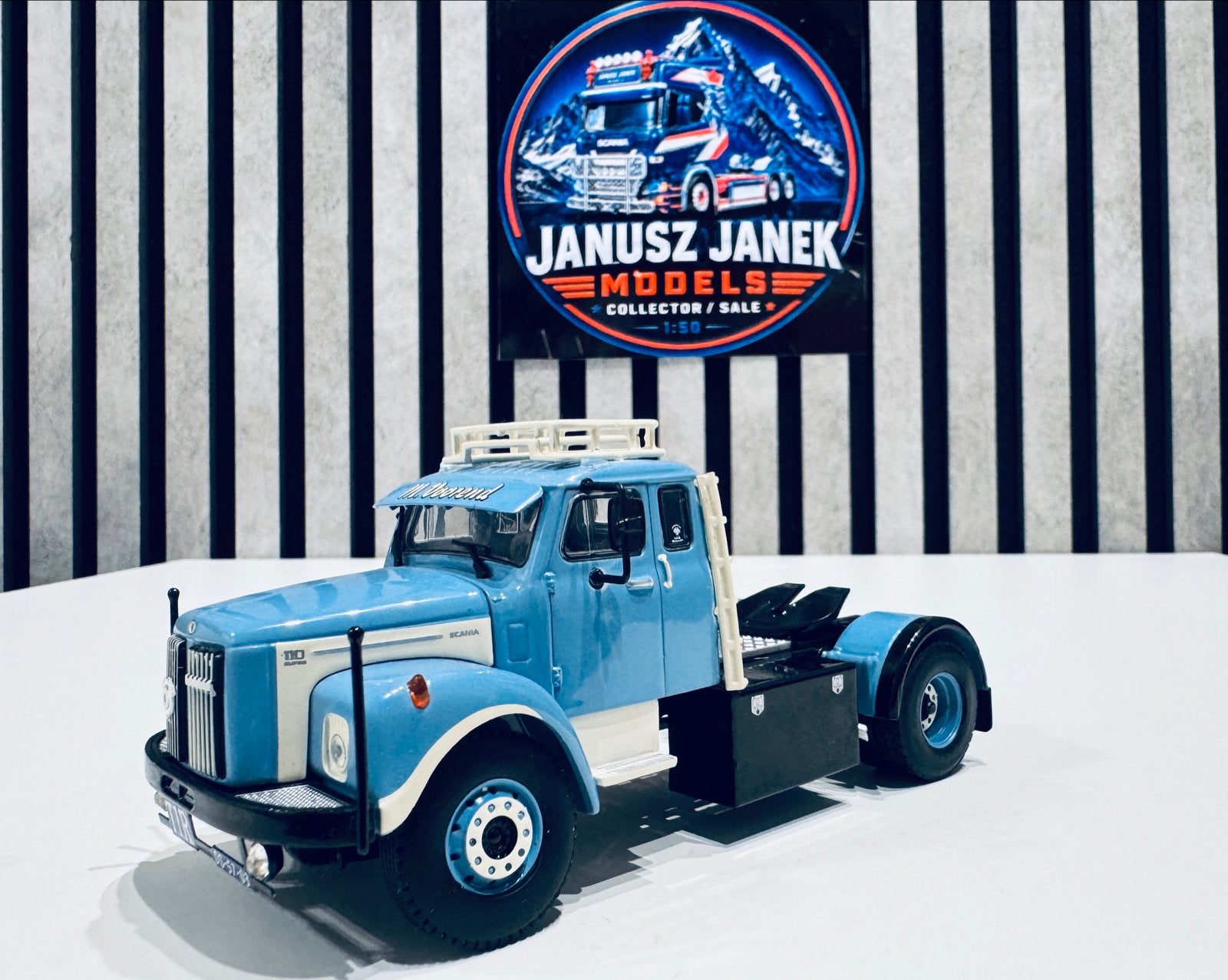 SCANIA L110 "M. VOOREND" Wsi 1:50, Verzenden, Nieuw, Bus of Vrachtwagen, Wsi