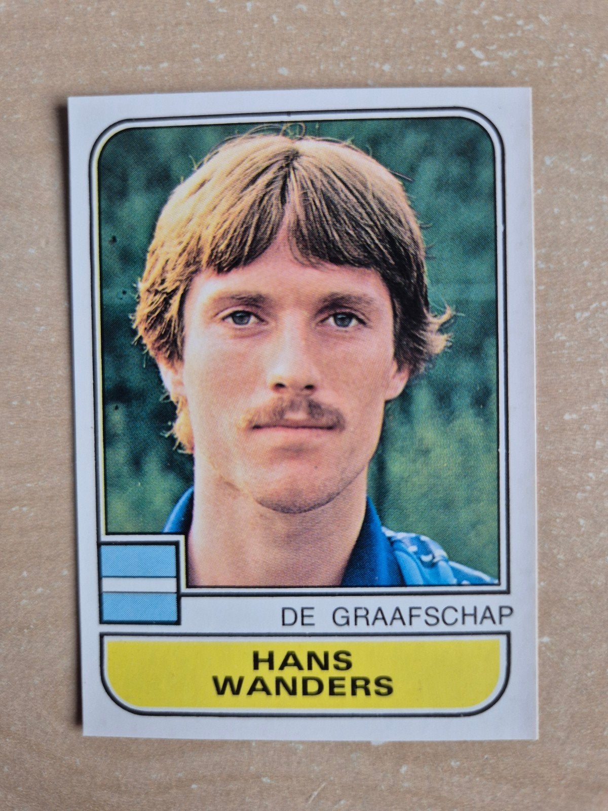 Panini Voetbal 82 Hans Wanders De Graafschap, Verzamelen, Ophalen of Verzenden, Zo goed als nieuw, Ajax, Poster, Plaatje of Sticker