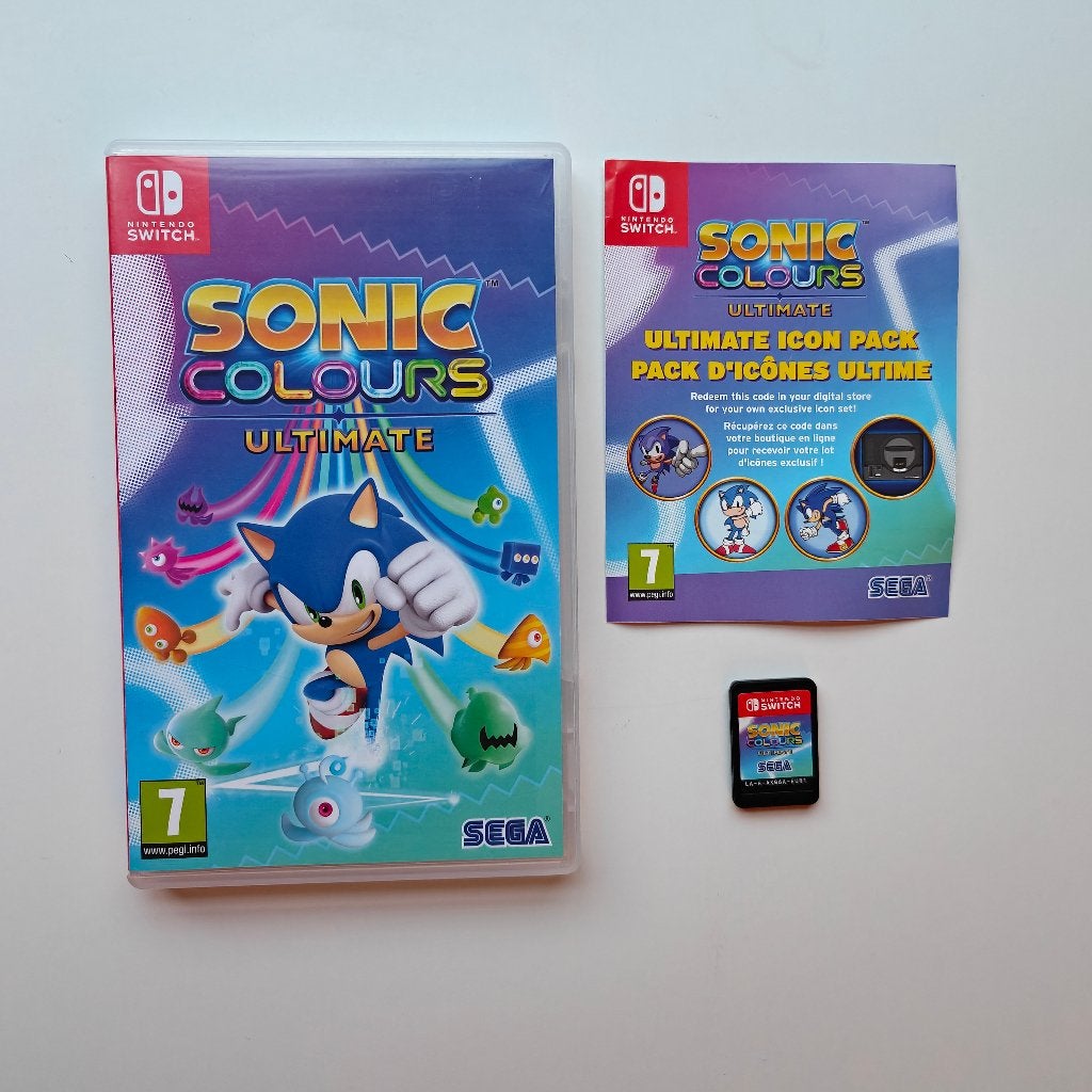 Sonic Colours Ultimate - Nintendo Switch, Avontuur en Actie, 1 speler, Ophalen of Verzenden, Zo goed als nieuw