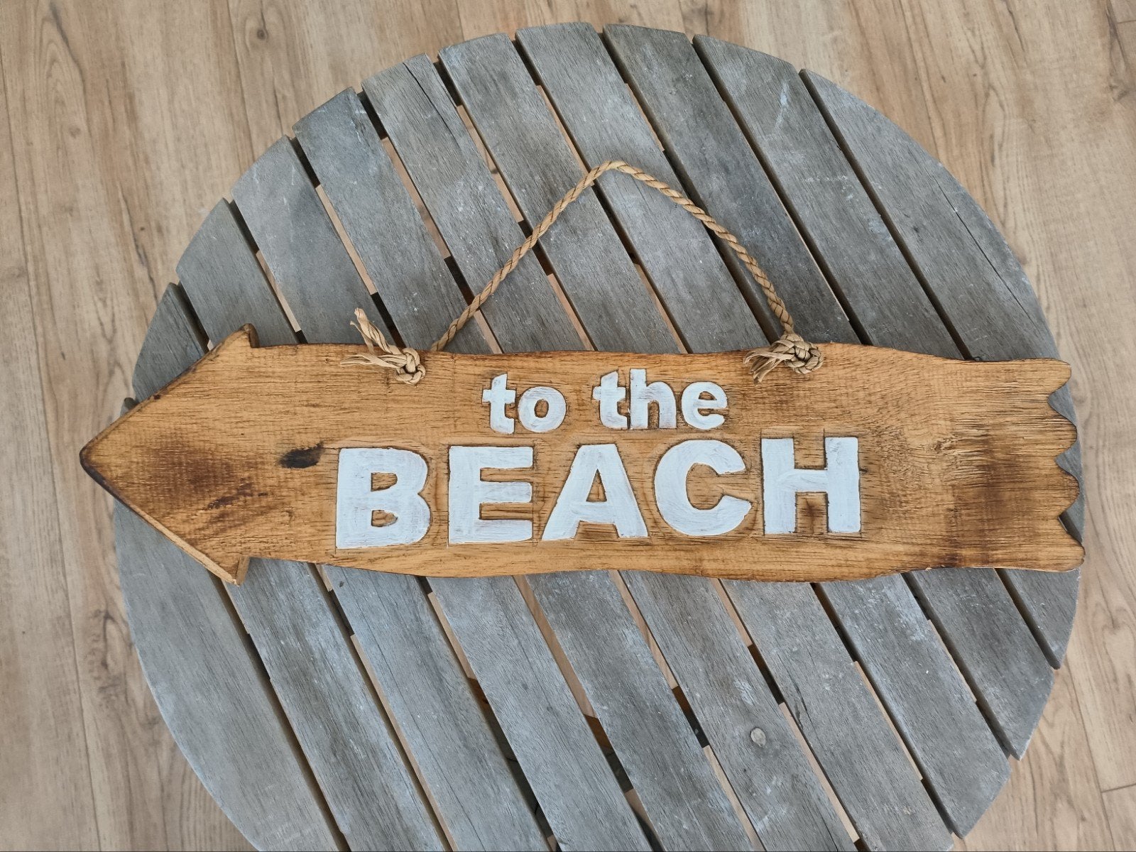 Bordjes: Strand thema, Huis en Inrichting, Woonaccessoires | Tekstborden en Spreuken, Ophalen of Verzenden