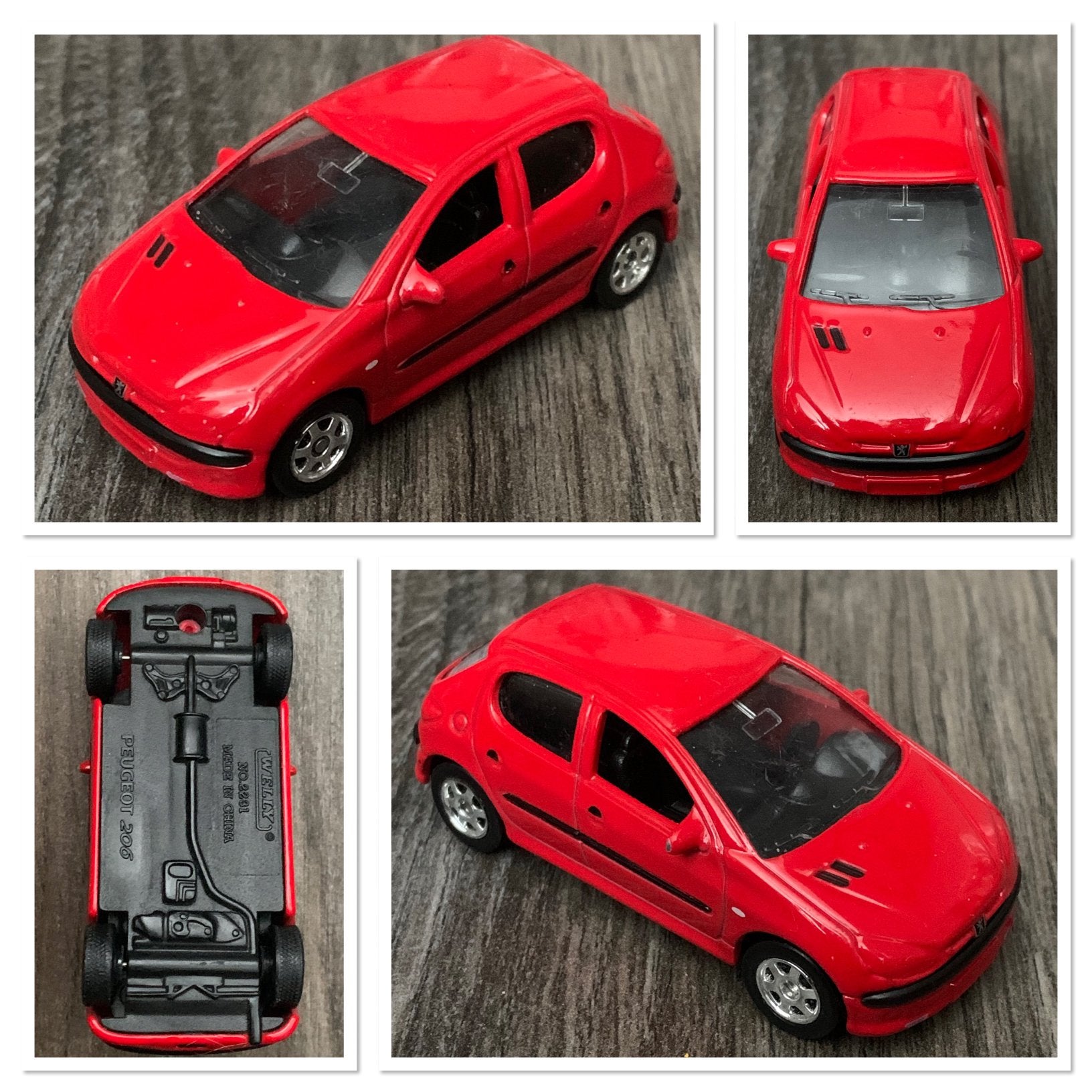 Peugeot 206 (Welly), Ophalen of Verzenden