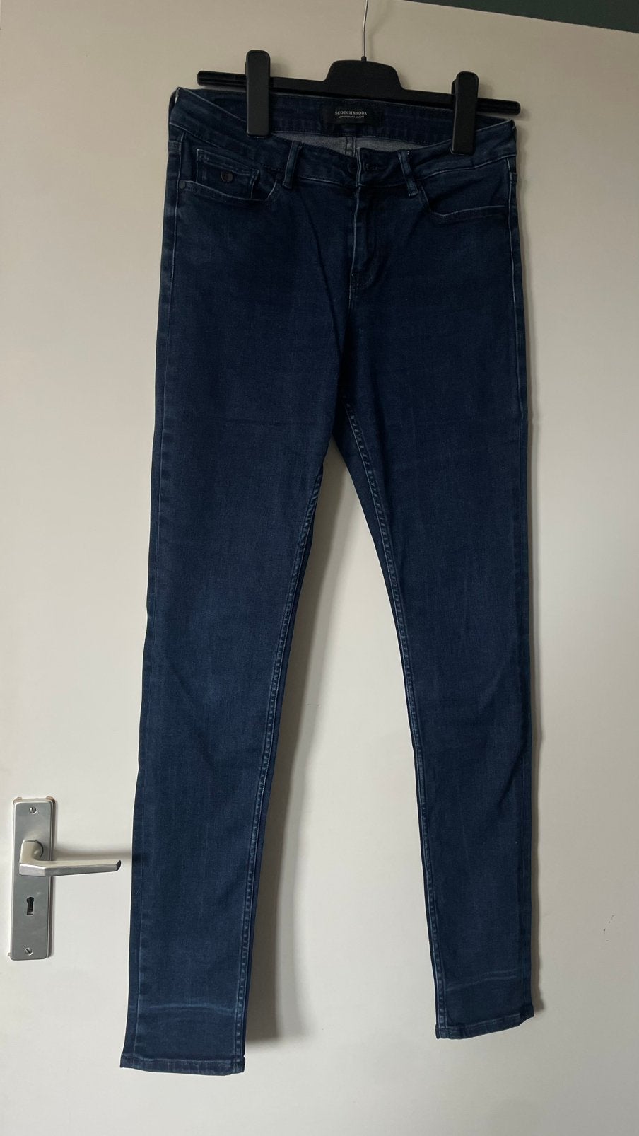 Scotch & Soda Skinny jeans M. 29/32 oftewel 38/40, Ophalen of Verzenden, Zo goed als nieuw, Blauw, W28 - W29 (confectie 36)