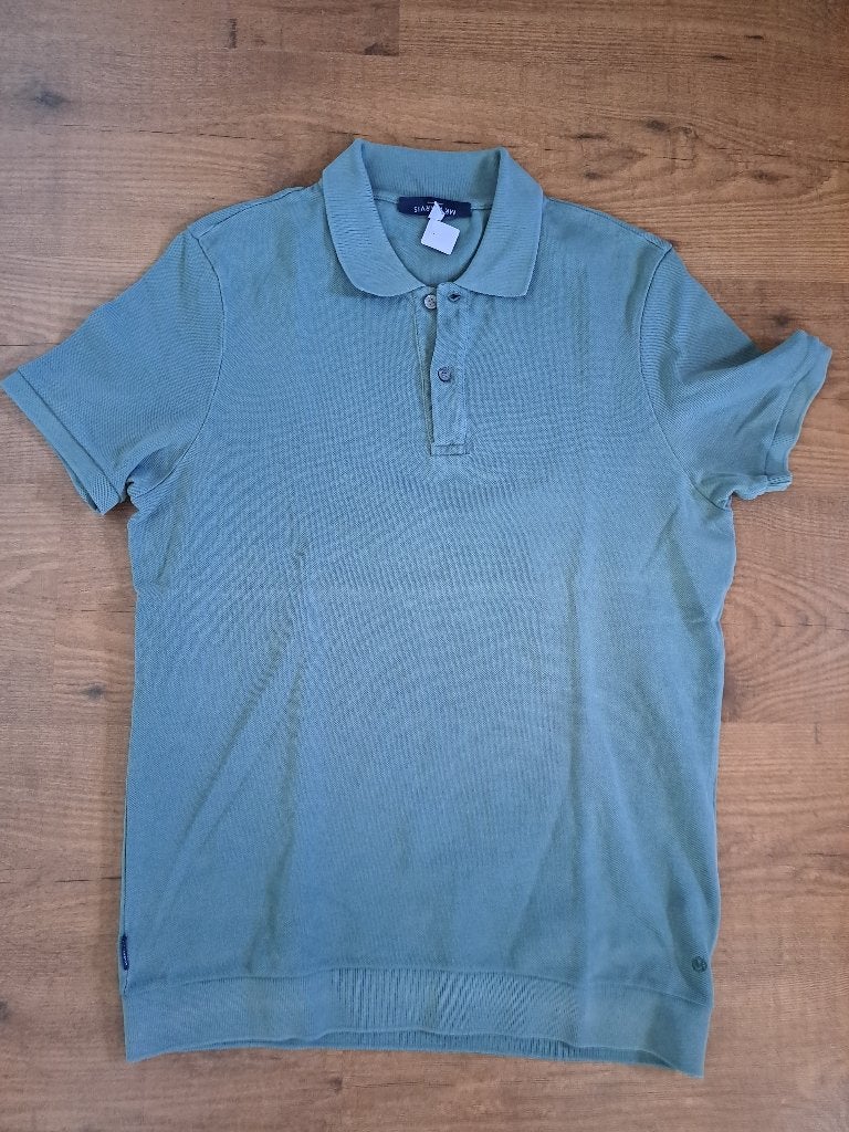 Mr Marvis polo (korte mouw), ZGAN, groen, maat M, Kleding | Heren, Maat 48/50 (M), Ophalen of Verzenden, Zo goed als nieuw, Mr. Marvis