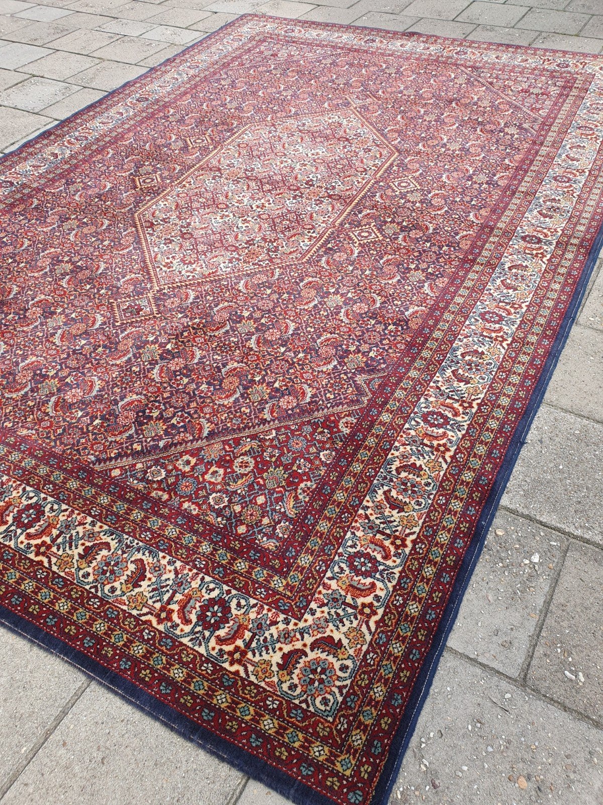 Vintage tapijt 300x205 Tabriz, Gebruikt, Sixties, 200 cm of meer, Ophalen of Verzenden