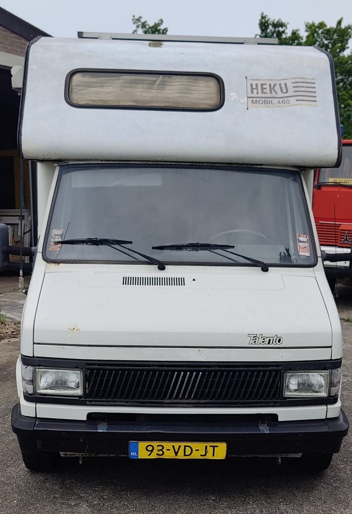 fiat 290 camper 1991 zonder apk, Fiat, 6 tot 7 meter, Tot en met 3, Rookmelder