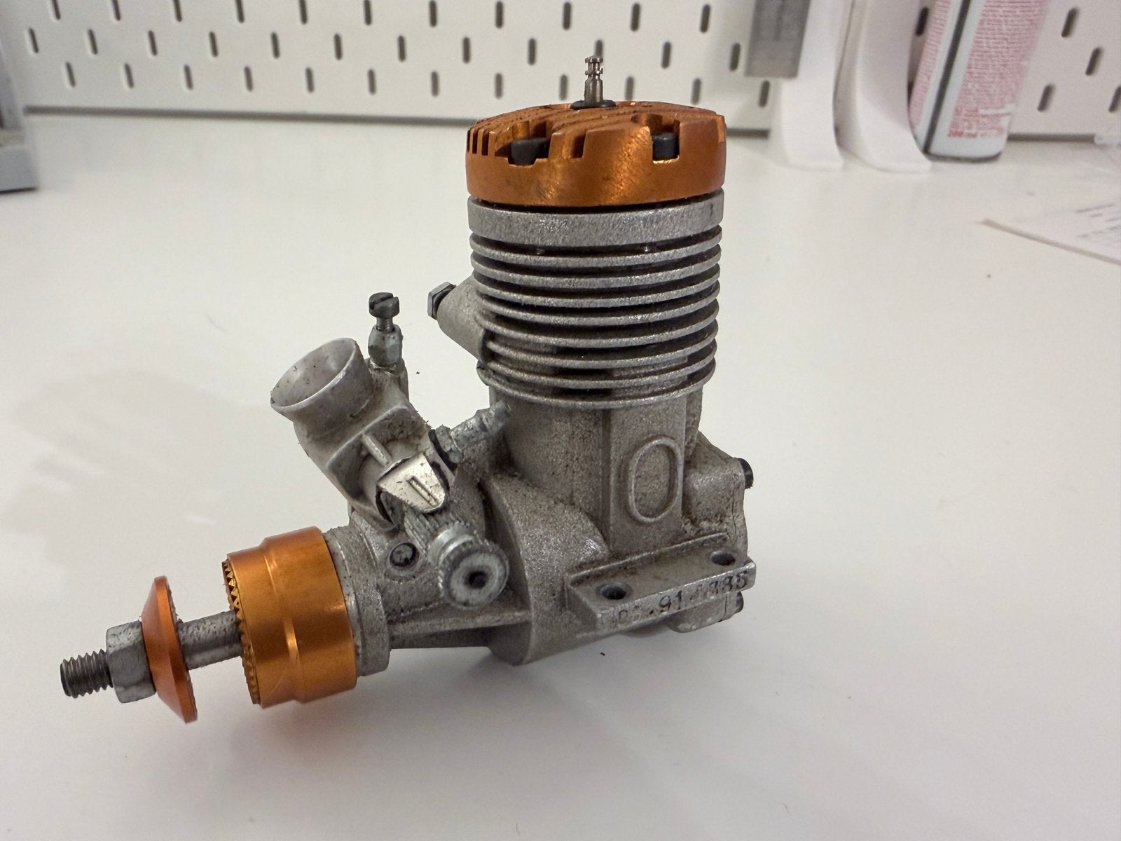 Onbekende RC Brandstofmotor, Ophalen of Verzenden, Gebruikt, Nitro
