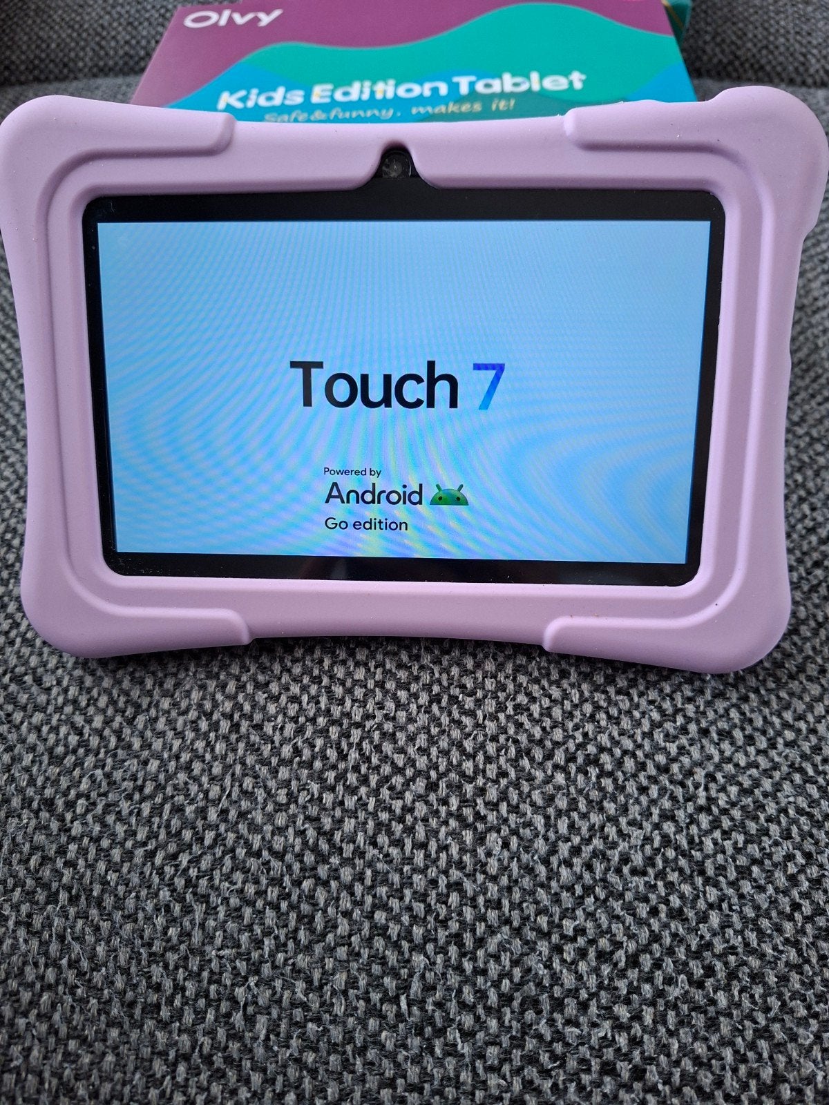 Olvy Kids Edition Tablet 7 inch - Roze/Paars, Ophalen, Olvy, Kids Edition Tablet Touch 7, Zo goed als nieuw
