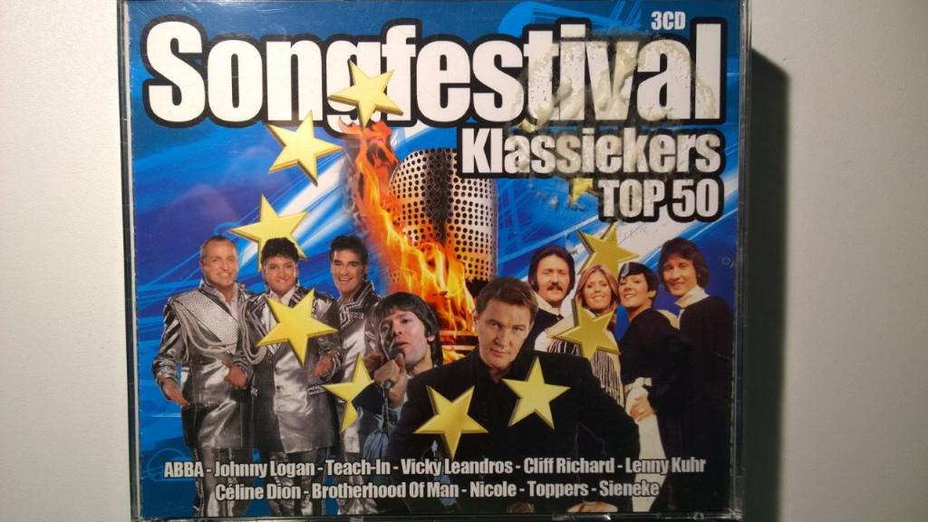 Songfestival Klassiekers Top 50, Cd's en Dvd's, Cd's | Verzamelalbums, Ophalen of Verzenden, Zo goed als nieuw, Pop