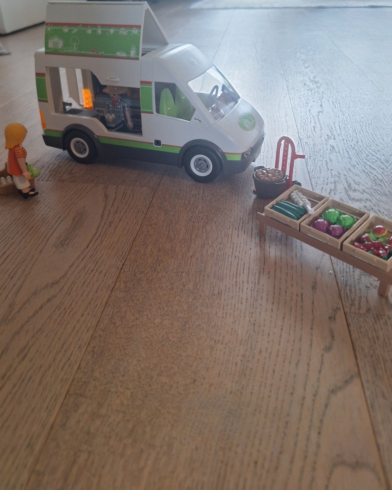 Playmobil Country Groentewagen (70134) - Zo goed als nieuw, Kinderen en Baby's, Ophalen of Verzenden, Gebruikt, Voertuig