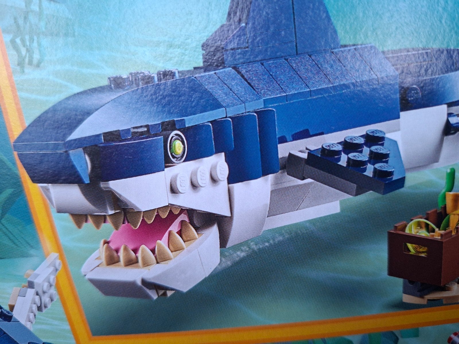 Lego minifig Creator 3in1 Diepzeewezens Haai NIEUW, Lego, Nieuw, Ophalen of Verzenden, Compleet