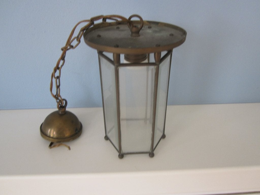 ganglamp hanglamp, Antiek en Kunst, Ophalen of Verzenden