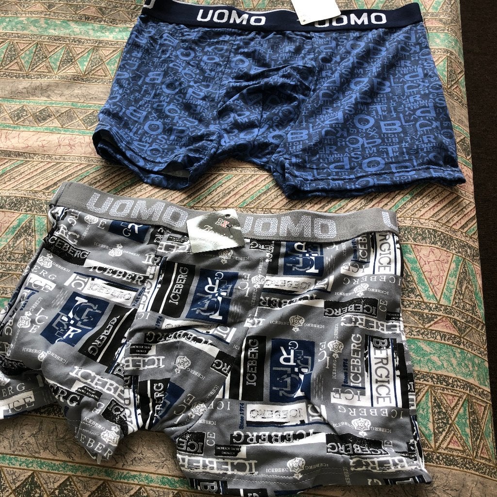 2 stuks nieuwe heren-- jongens boxer, Kleding | Heren, Ophalen of Verzenden, Blauw, Boxer