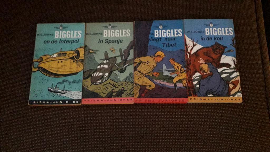 BIGGLESS PRISMA JEUGDBOEKEN 1958-1962, Ophalen of Verzenden, Gelezen