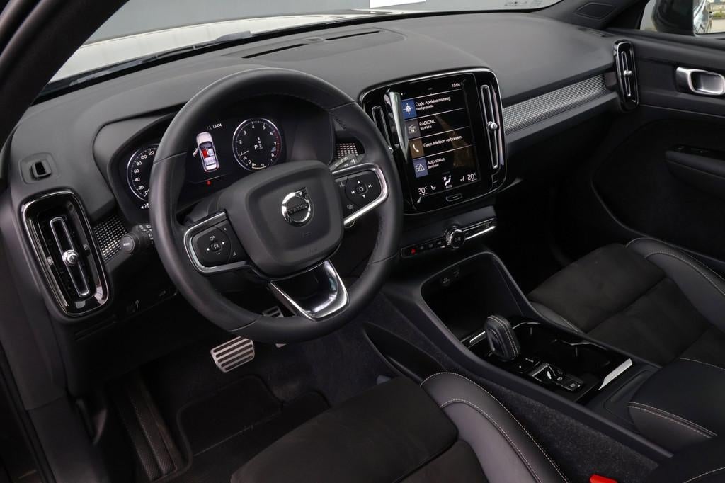 Volvo XC40 1.5 T3 R-Design|LED|STOEL-STUUR VERWARMING!|BTW, Gebruikt, Euro 6, Leder en Stof, Origineel Nederlands