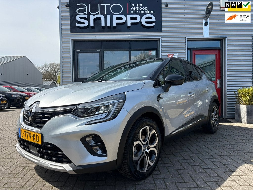 Renault Captur 1.0 TCe 100 Bi-Fuel Intens -LPG G3-GROOT NAVI, Auto's, Voorwielaandrijving, Parkeersensor, Stof, Gebruikt