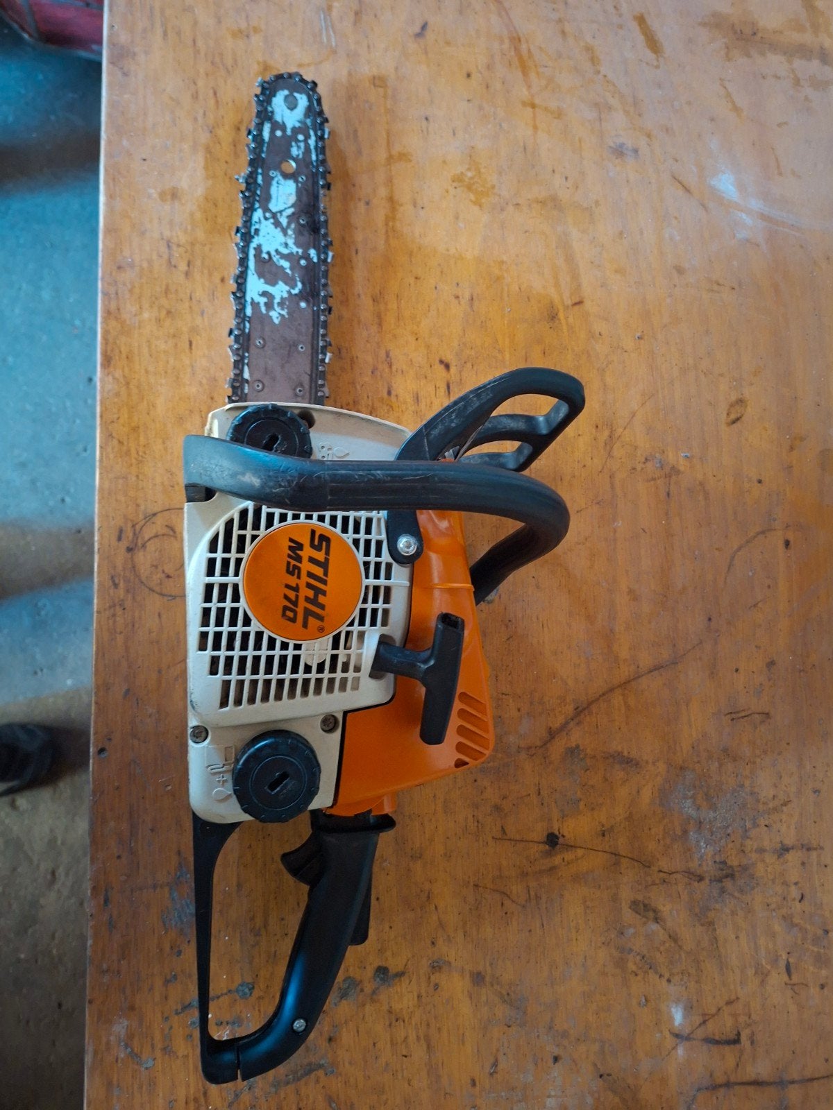 stihl ms 170 motorzaag, Ophalen, Gebruikt