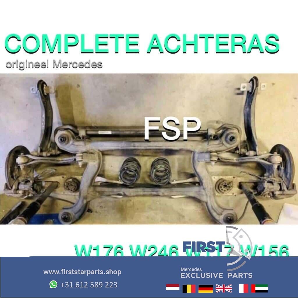 Complete achteras Subframe Mercedes W176 A W246 B W117 CLA W, Auto-onderdelen, Gebruikt, -, Ophalen of Verzenden, -