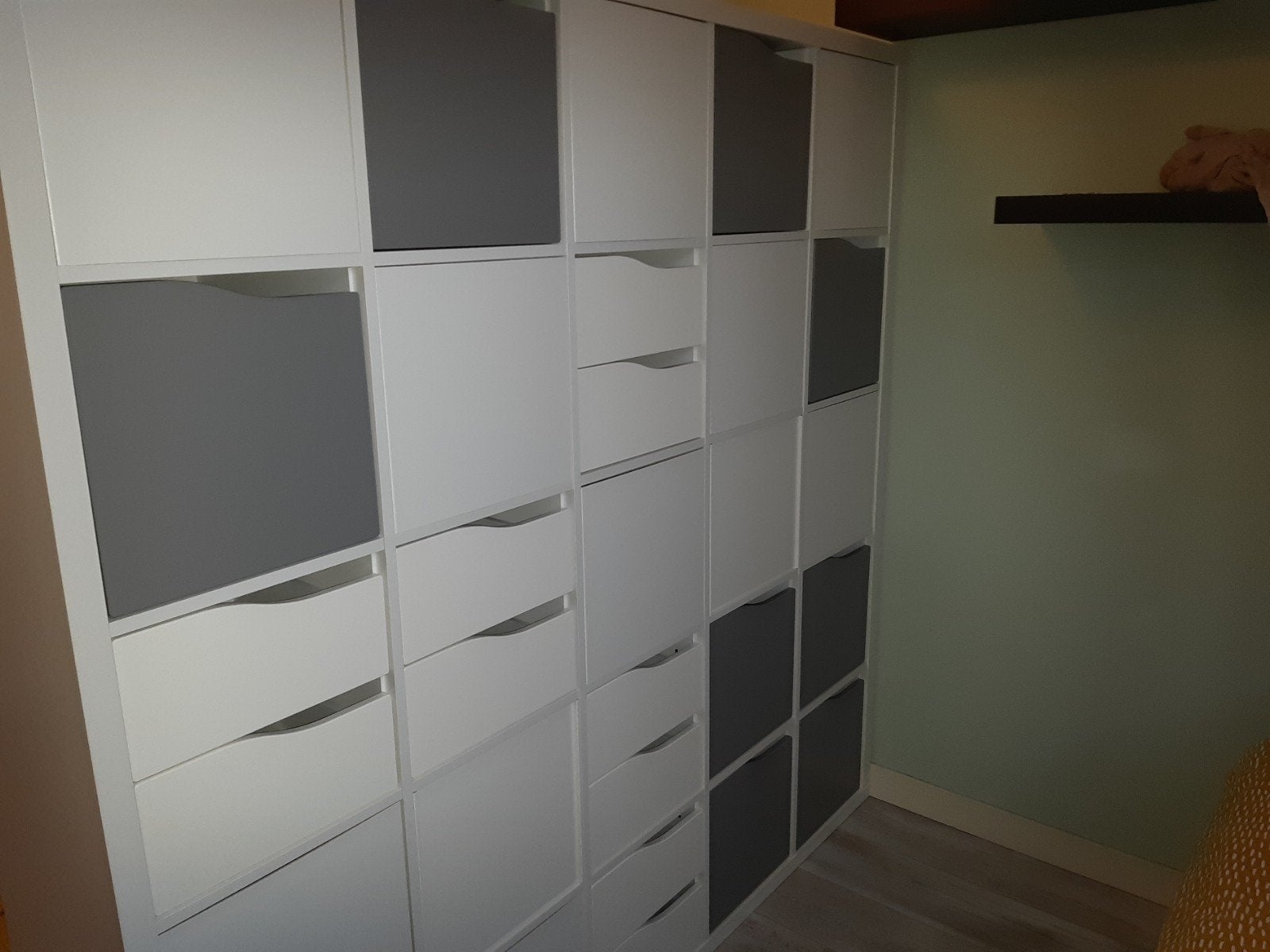 Ikea vakken kast, Huis en Inrichting, Ophalen, Zo goed als nieuw