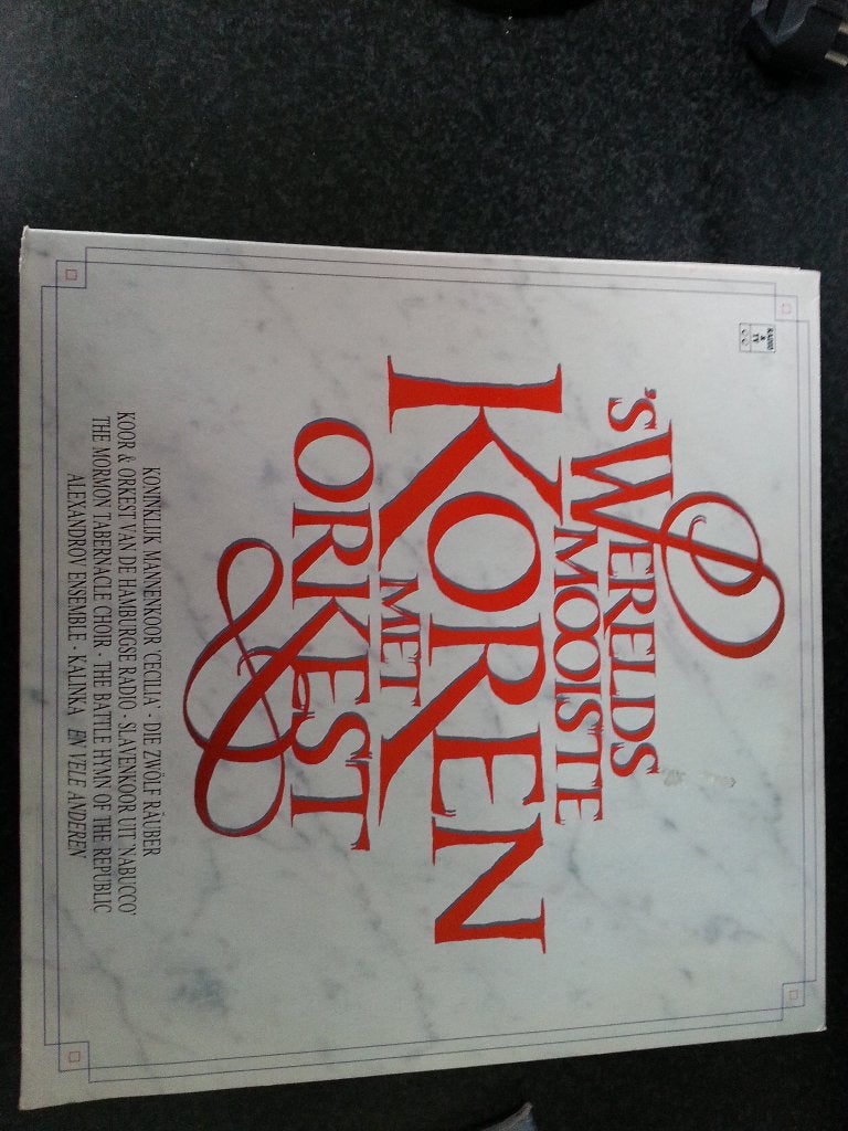 's Werelds Mooiste Koren Met Orkest, Cd's en Dvd's, Vinyl | Overige Vinyl, Zo goed als nieuw, 12 inch, Ophalen of Verzenden