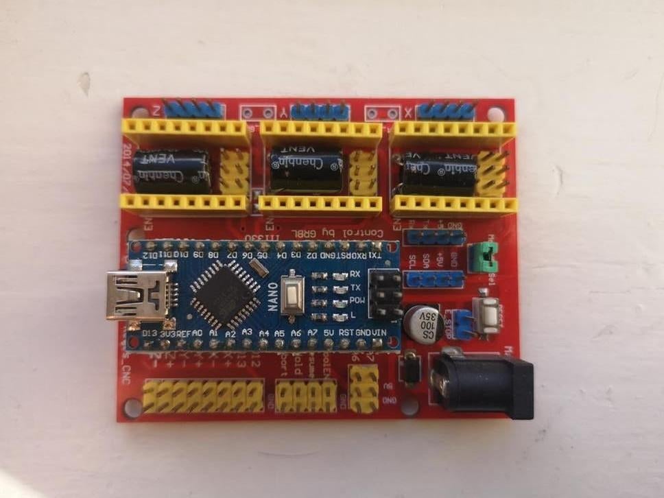 Cnc controllerboard + arduino nano, Ophalen of Verzenden, Zo goed als nieuw