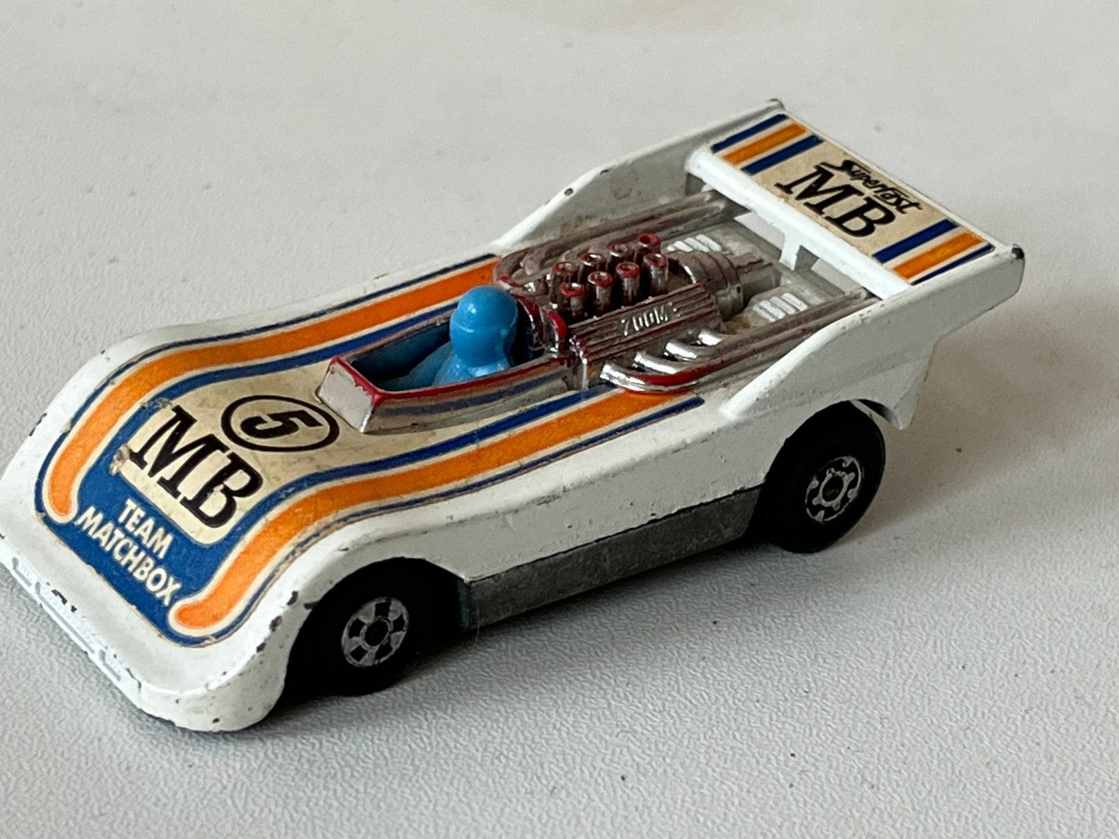 Vintage Matchbox Superfast No. 56 Hi-Tailer uit 1974, Ophalen of Verzenden, Gebruikt, Auto, Matchbox