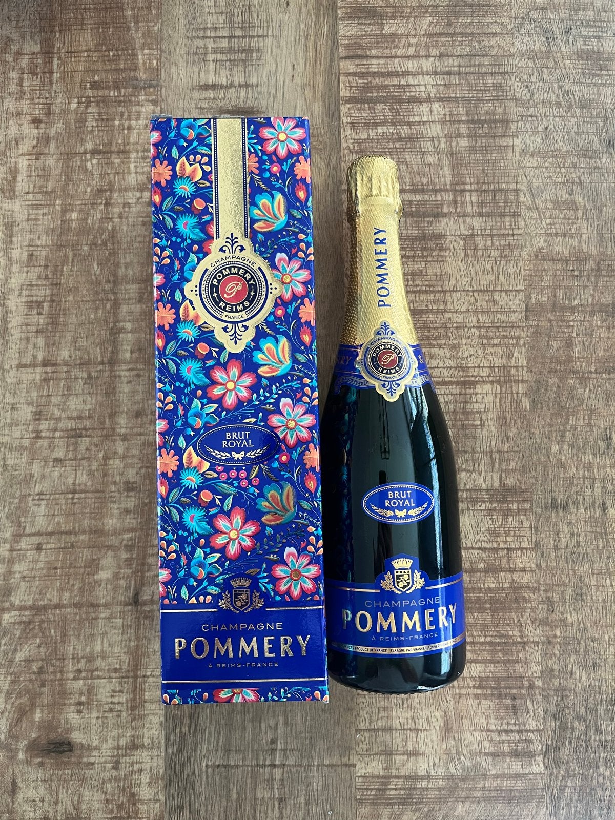 Champagne Pommery Brut Royal met geschenkverpakking, Verzamelen, Ophalen of Verzenden, Nieuw, Frankrijk, Champagne