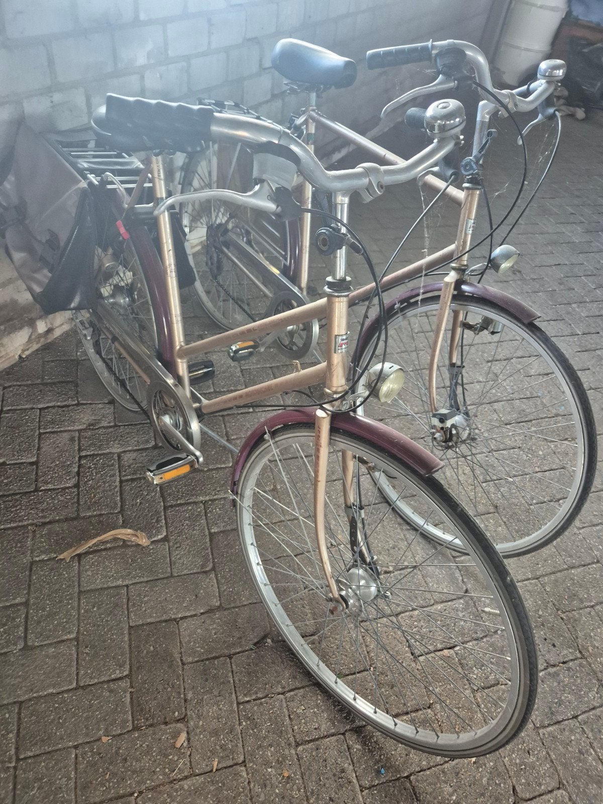 leuk setje fietsen gazelle, Ophalen