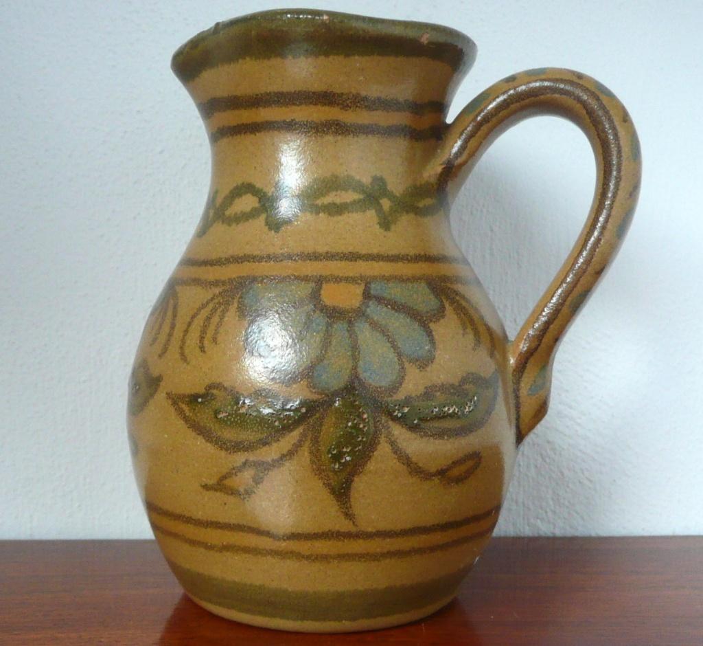 nette schenkkan met bloemmotief (374), Ophalen of Verzenden