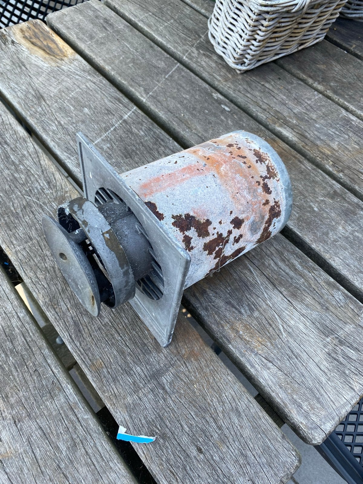 Geveldoorvoer voor ventilatie of afzuiging, Doe-het-zelf en Verbouw, Ophalen of Verzenden, Gebruikt, Ventilator en Afzuiger