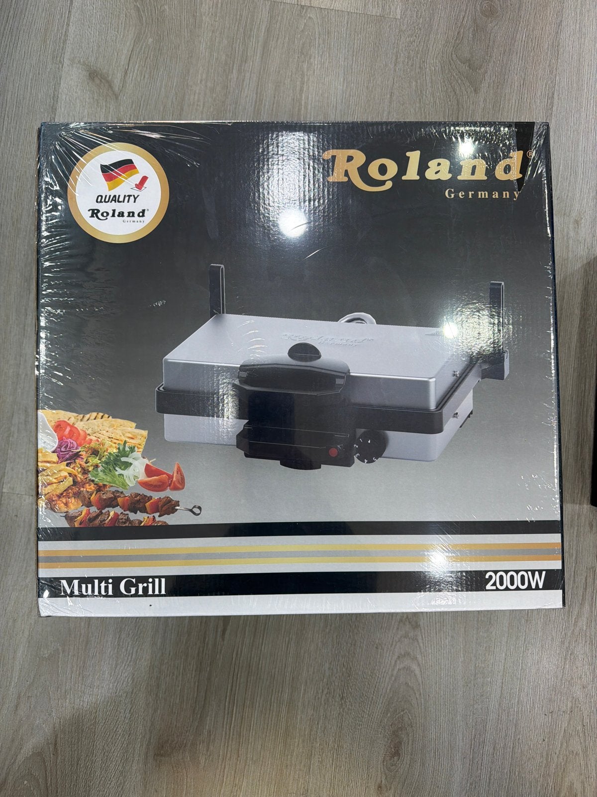 Roland Multi Grill 2000W - Nieuw in doos, Witgoed en Apparatuur, ., Nieuw, Ophalen of Verzenden, Tafelgrill