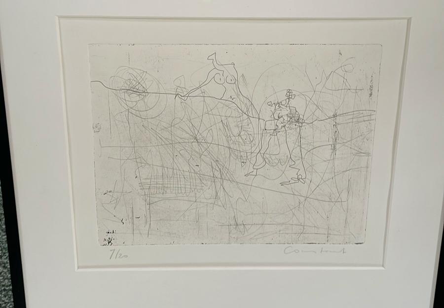 Constant Nieuwenhuijs Vluchtelingen ets, Antiek en Kunst, Ophalen