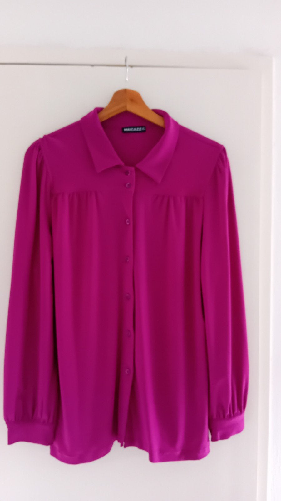 Maicazz Blouse fuschia roze magneta XL/42, Maat 42/44 (L), Ophalen of Verzenden, Roze, Maicazz