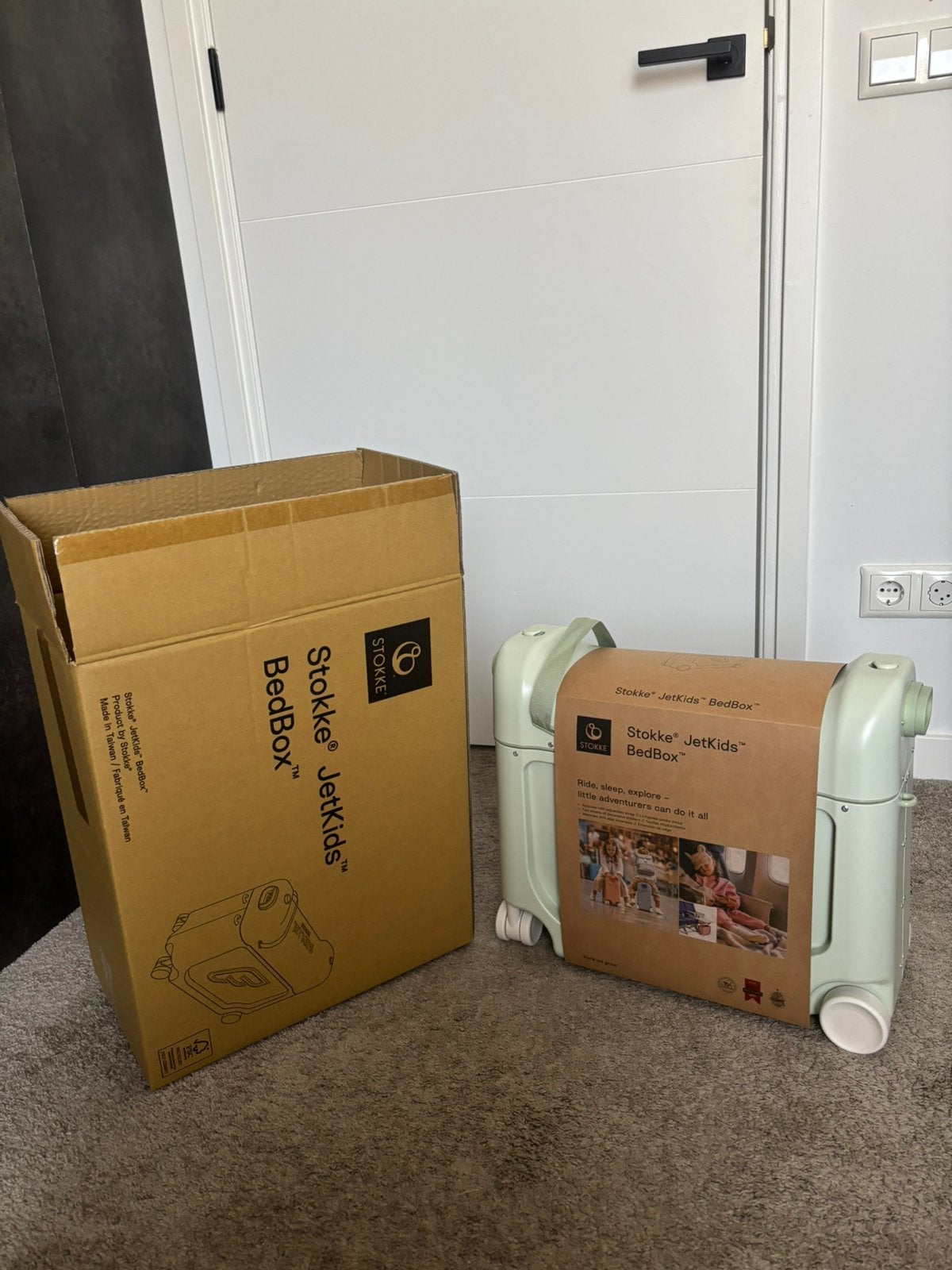 Stokke Jetkids Bedbox, Verzenden, Nieuw, Hard kunststof, 45 tot 55 cm