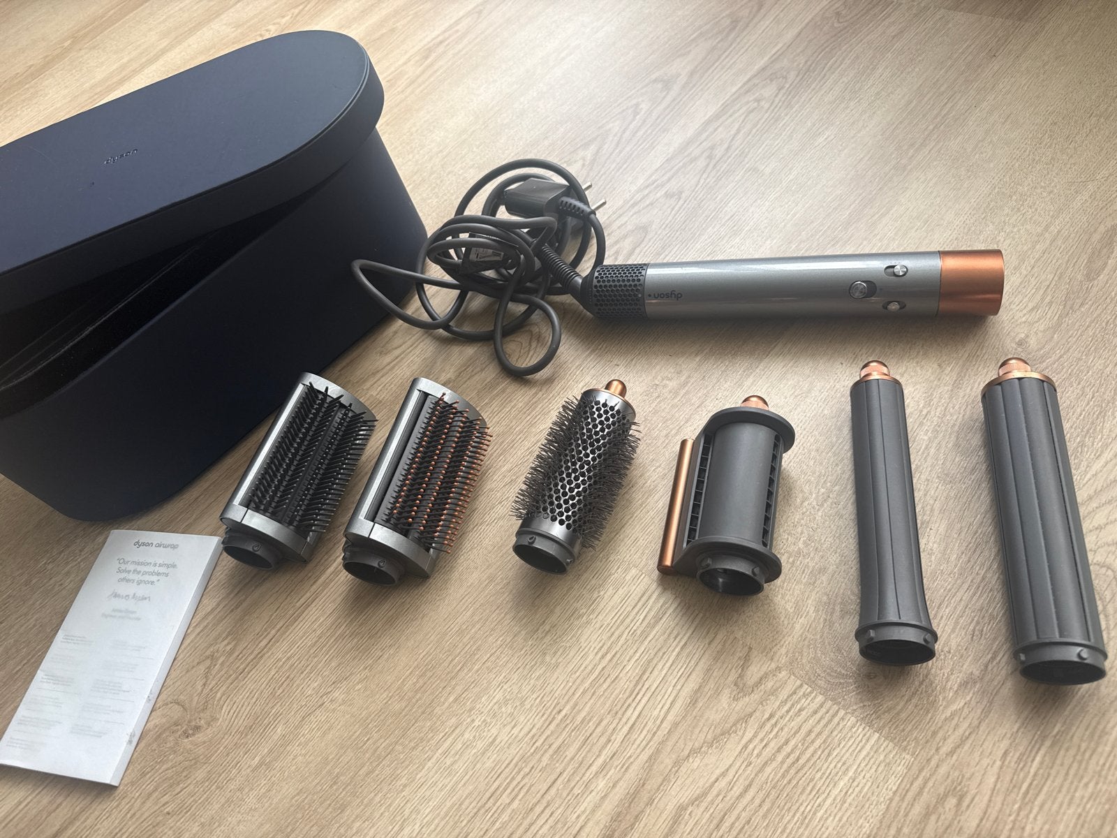 Dyson Airwrap Complete Long + doos, Ophalen of Verzenden, Zo goed als nieuw, Haarverzorging