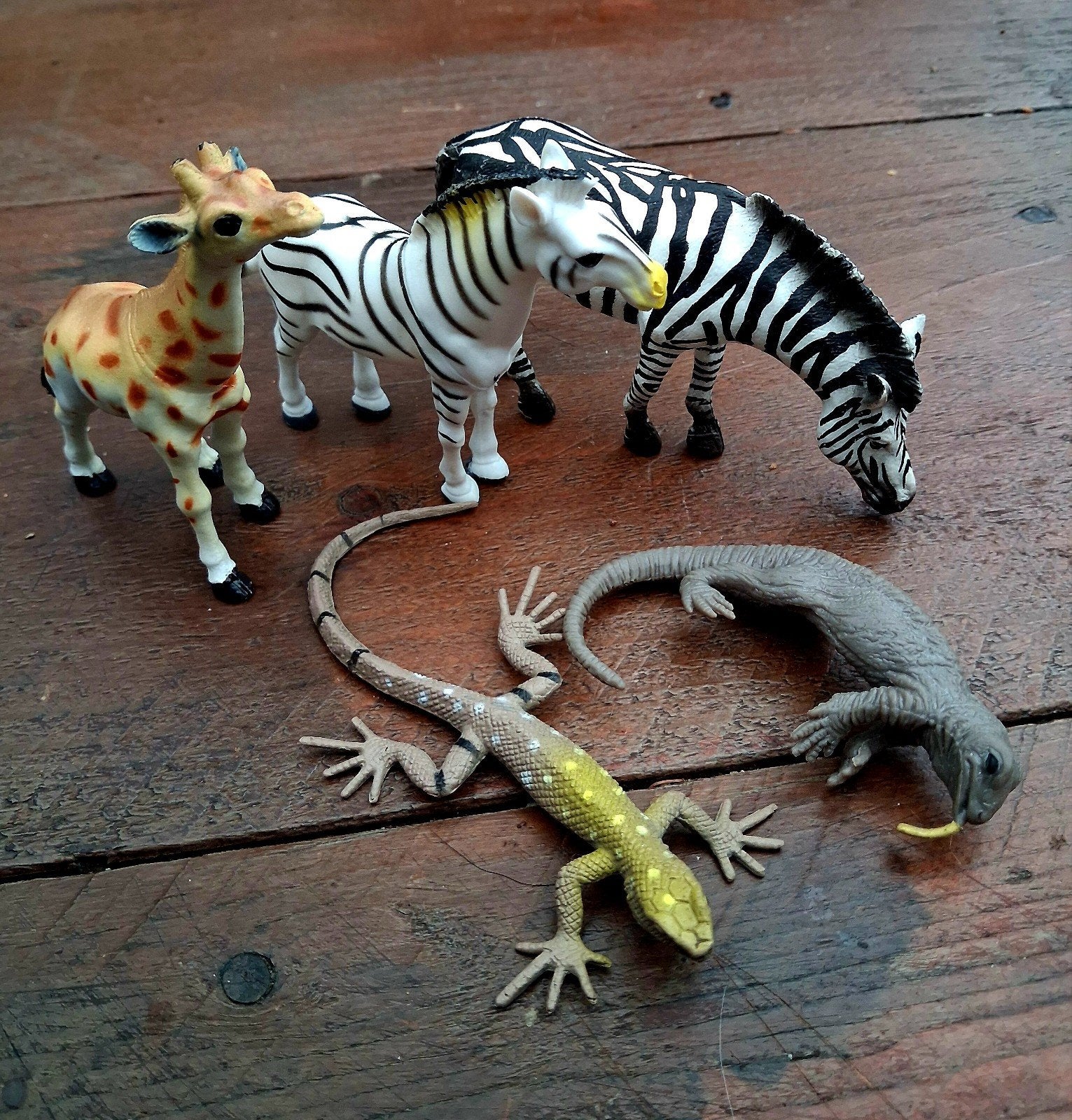 Leuke Speelset Safaridieren (5-delig), Ophalen of Verzenden, Nieuw, Jongen of Meisje