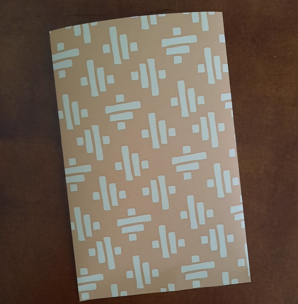 Papieren inpakzakjes handgemaakt cadeauzakjes motief print, Verzenden, Nieuw