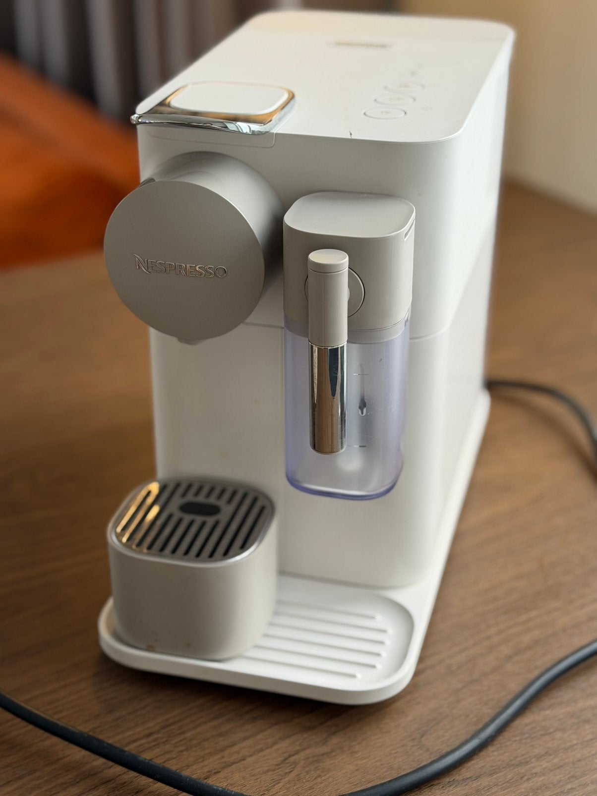 Koffiezet apparaat delonghi beige, Ophalen, Zo goed als nieuw, Koffiemachine