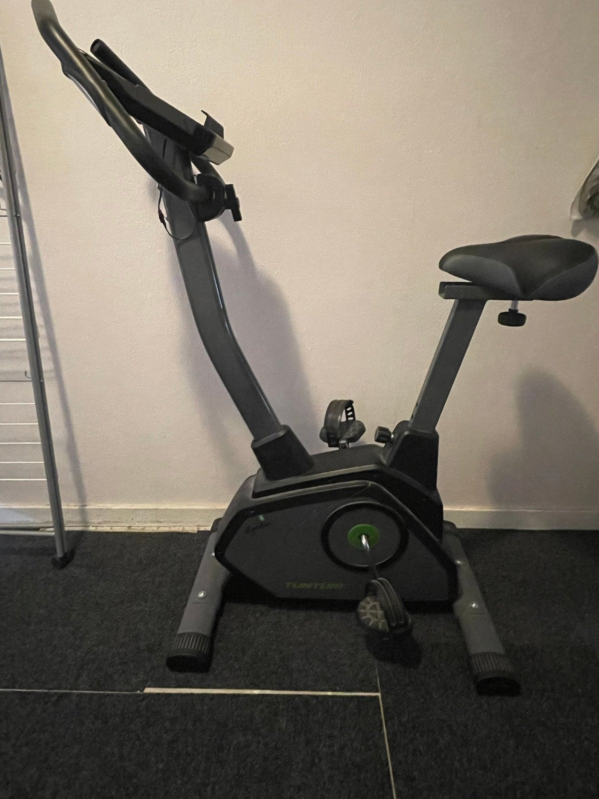 Tunturi Cardio Fit bike E35 Hometrainer met adapter, Sport en Fitness, Ophalen, Zo goed als nieuw, Metaal, Benen