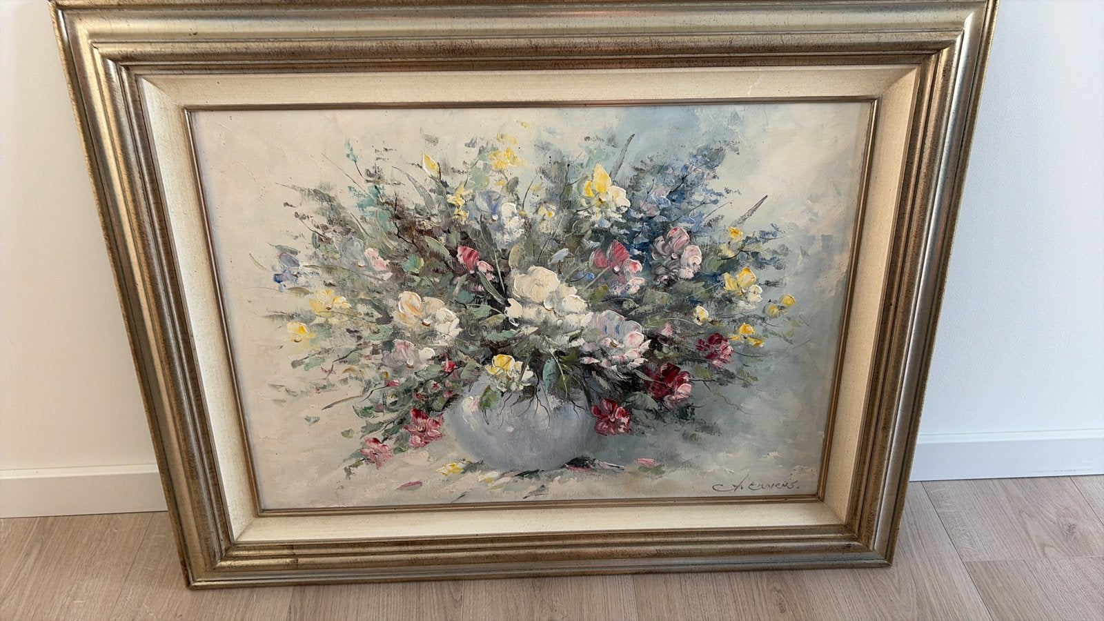G.J. Ernens stilleven schilderij (1935 - 2020), Antiek en Kunst, Ophalen