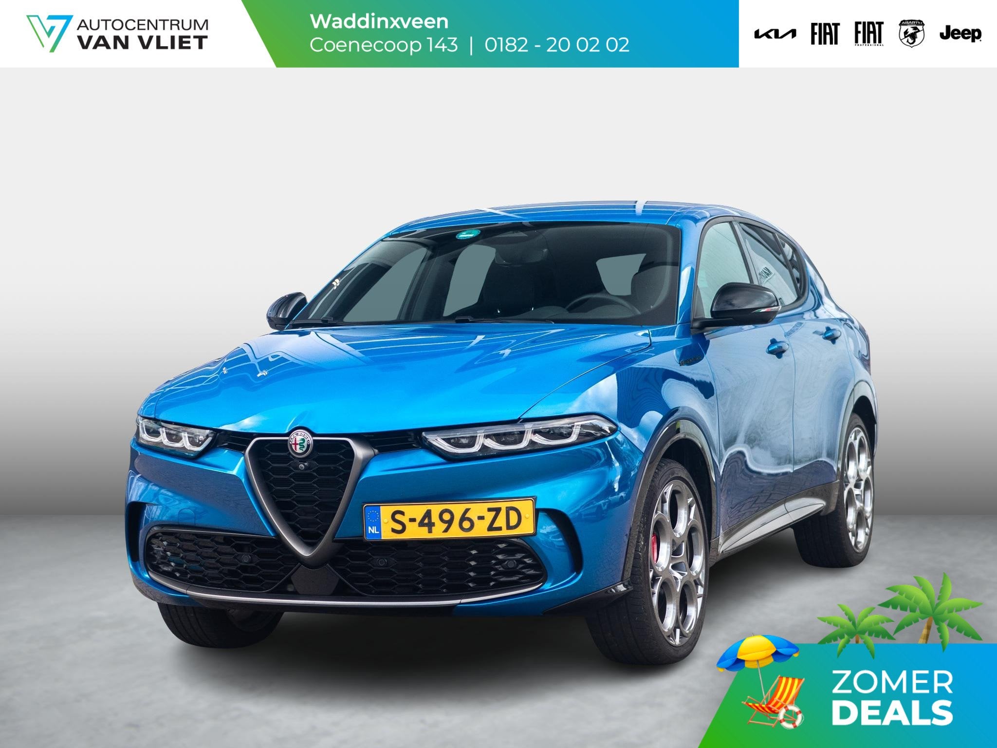 Alfa Romeo Tonale Plug-In Hybrid Q4 280pk Edizione Speciale, Auto's, Alfa Romeo, Automaat, 12 maanden, Stof, 4 cilinders