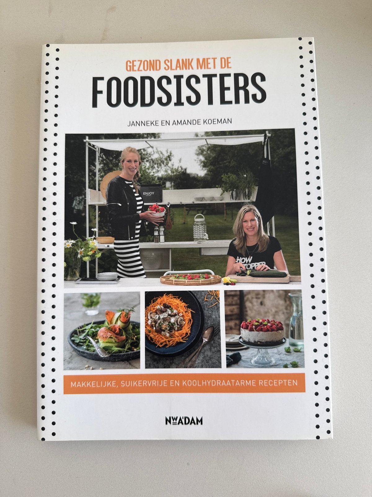 Gezond Slank met de Foodsisters - Kookboek, Boeken, Kookboeken, Hoofdgerechten, Ophalen of Verzenden, Zo goed als nieuw, Gezond koken