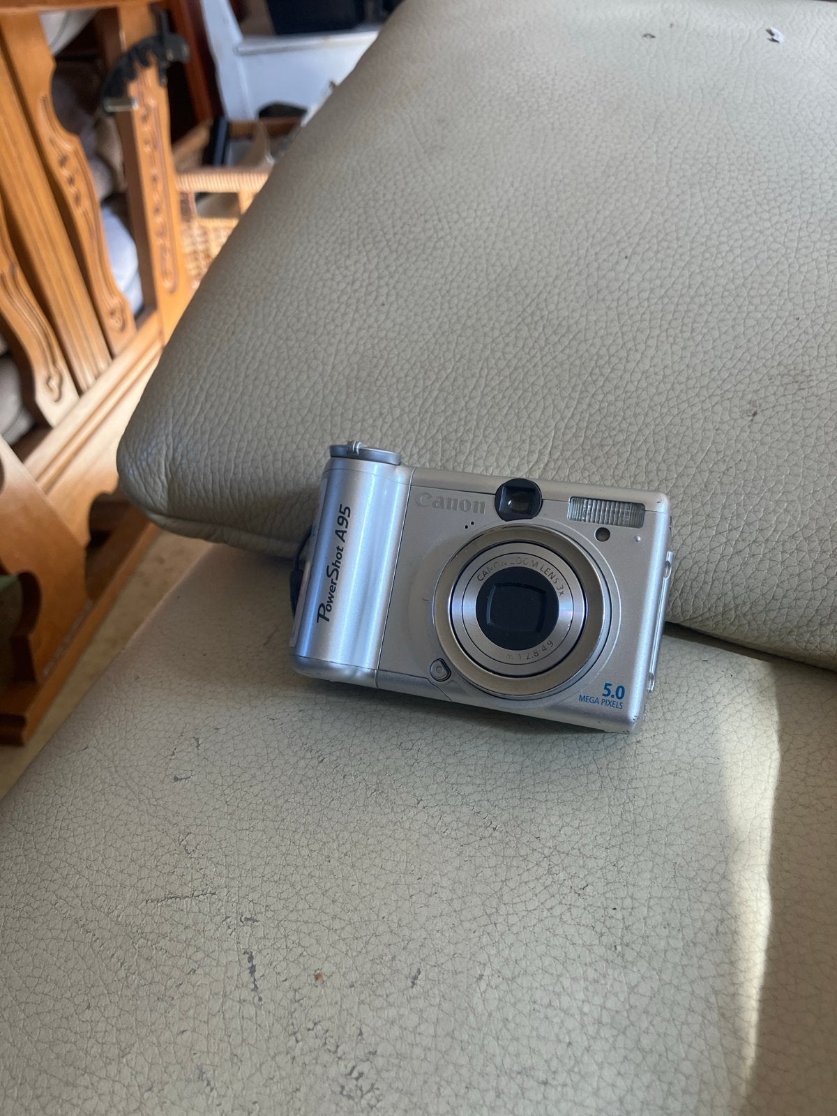 Canon PowerShot A95 Compactcamera 5.0 Megapixels, Ophalen of Verzenden, Gebruikt, Compactcamera, Canon