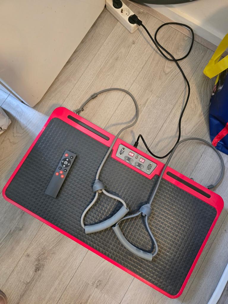 Gymform Vibro Max Plus trilplaat met afstandsbediening, Ophalen, Gebruikt, Benen, Overige typen