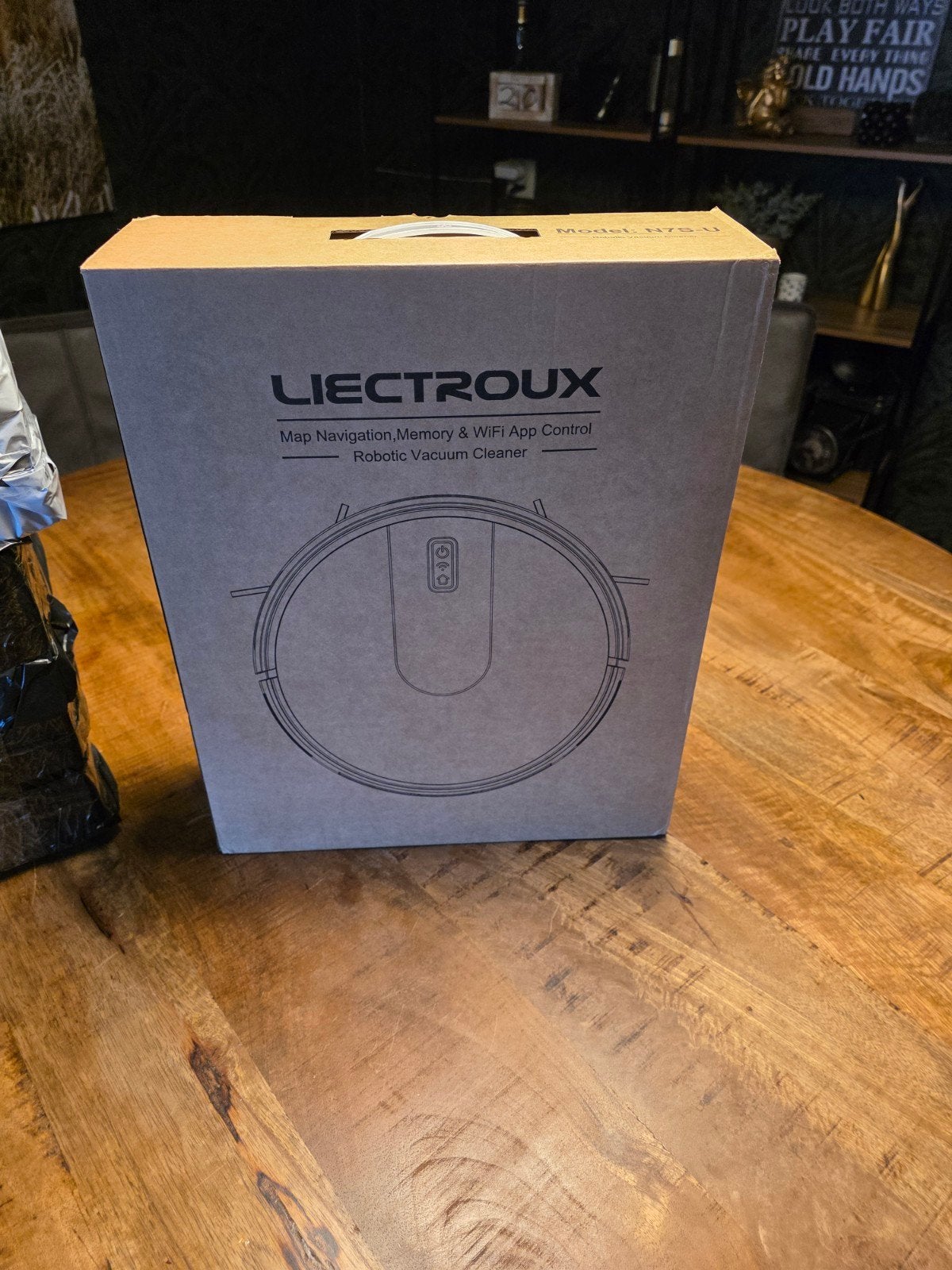 LIECTROUX N7S-U Robotstofzuiger - Nieuw in doos, Overige merken, Nieuw, Ophalen of Verzenden, Bedienbaar via app