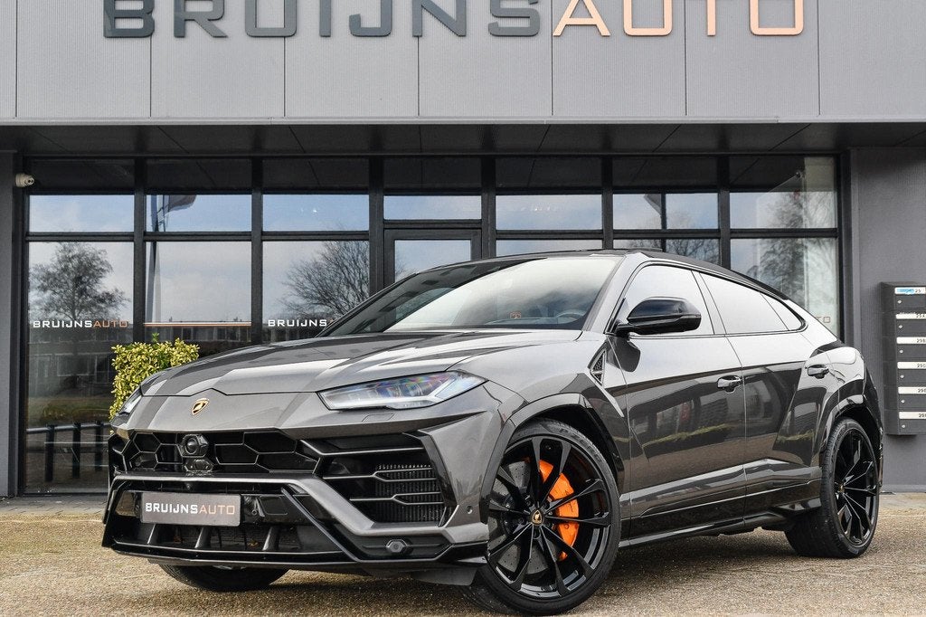 Lamborghini Urus 4.0 V8 |Keramisch|B&O 3D|Trekhaak|Pano|, Auto's, Lamborghini, Automaat, Urus, Gebruikt, Leder